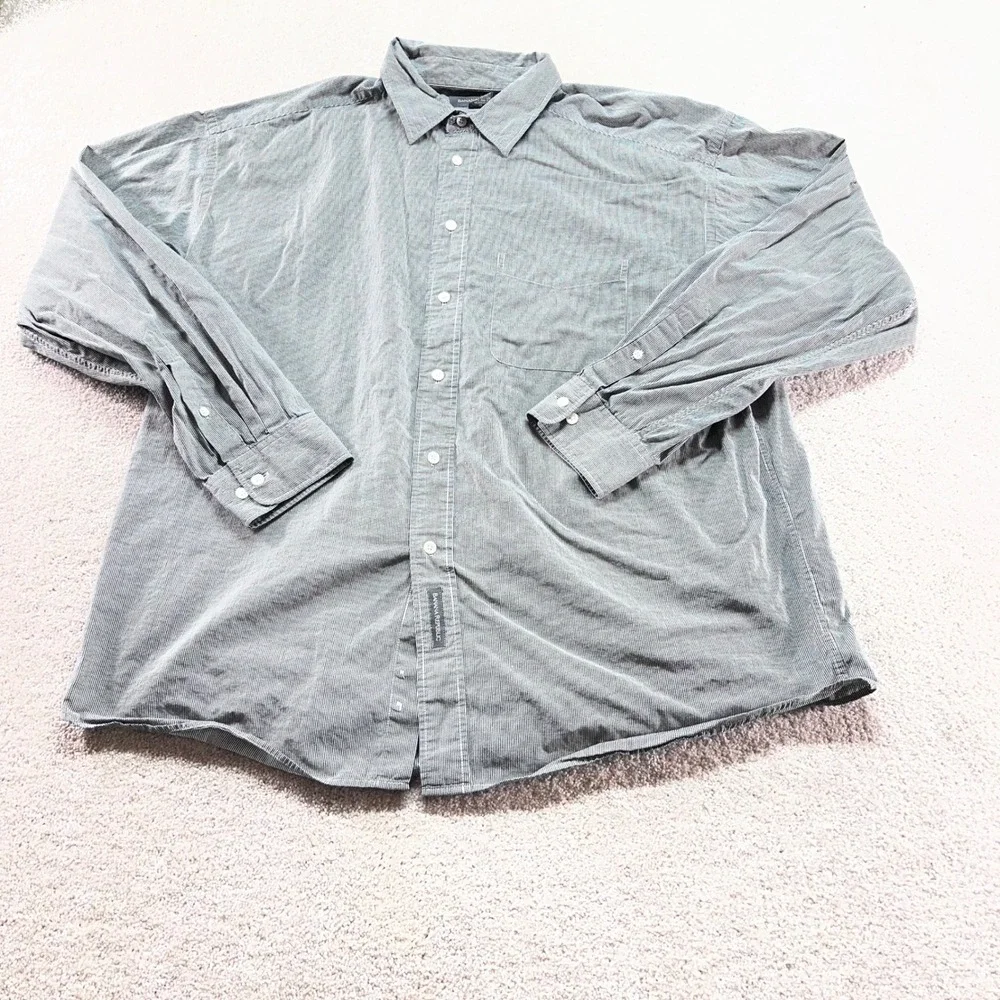 Banana Republic Shirt Mens XL‎ Multicolor Gingham Cotton Long Sleeve Button Up